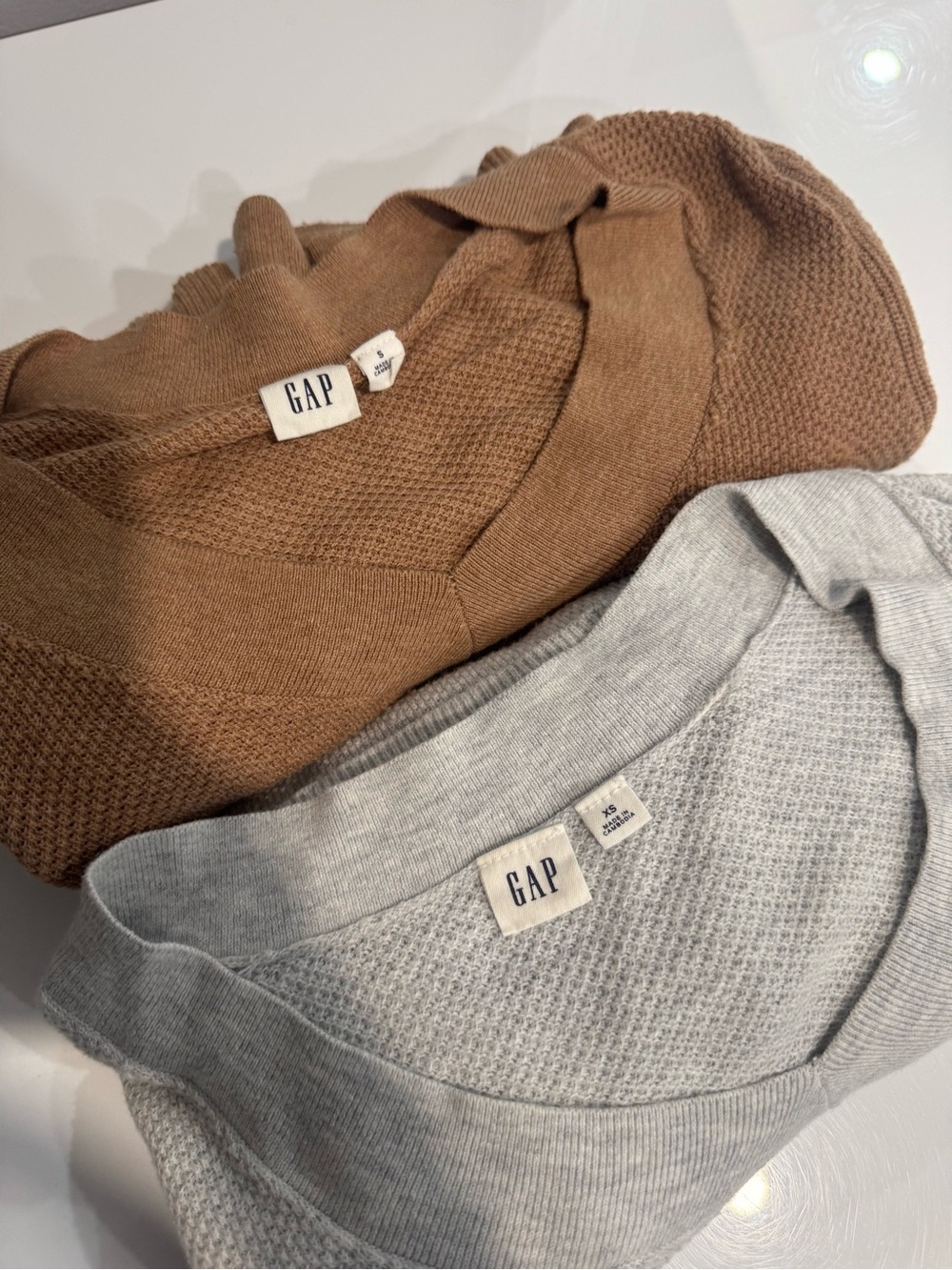 TWO Gap sweaters